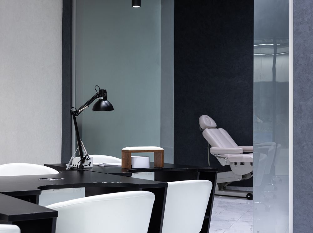 A calm, clinical space